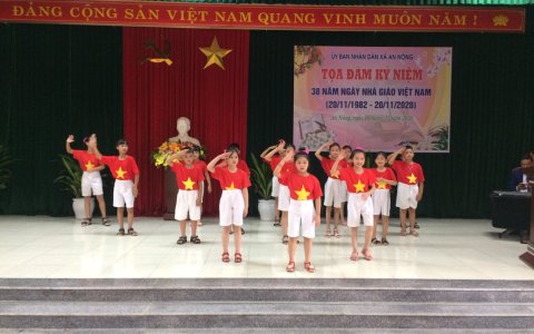 Ủy ban nhân dân xã An Nông tổ chức tọa đàm Kỷ niệm 38 năm ngày nhà giáo Việt Nam 20/11/1982-20/11/2020.